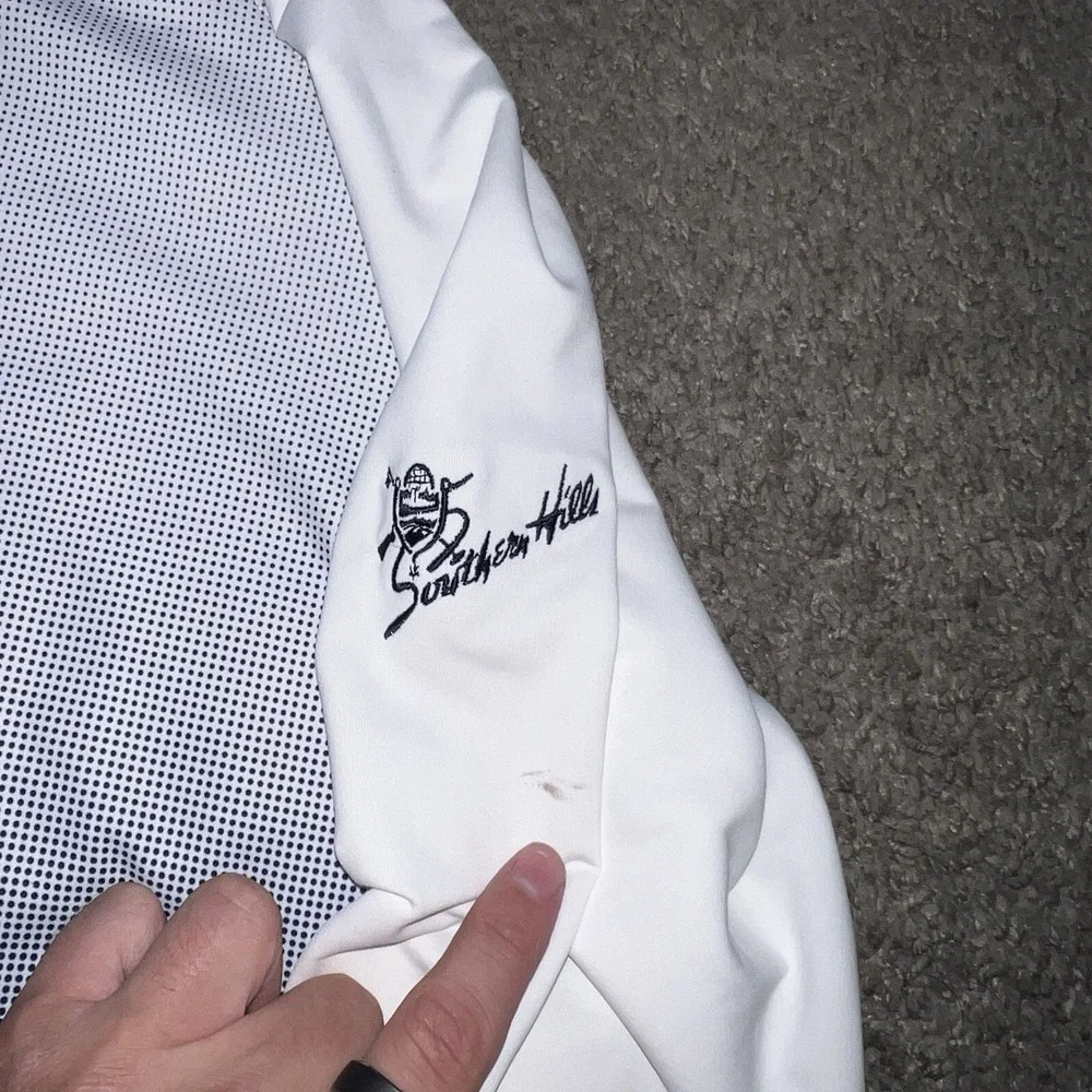 Peter Millar 1/4 Zip Men's Size L Perth Ombré Performance Southern Hills